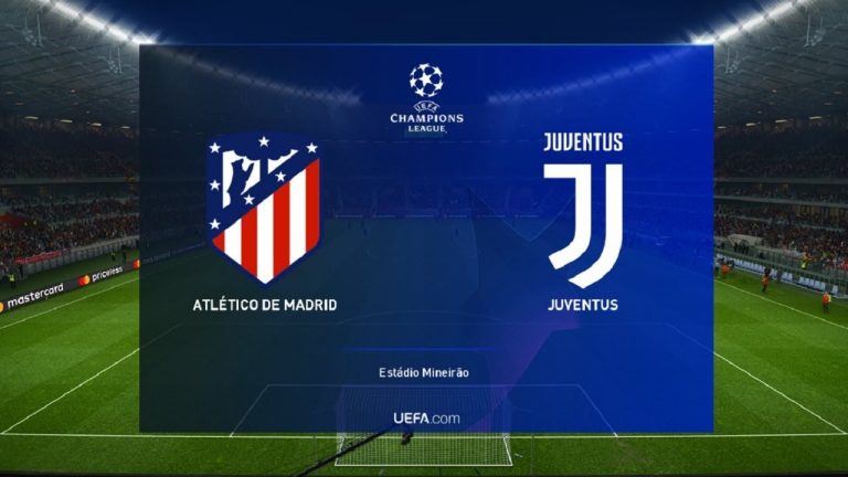 Atletico Madrid Juventus 2-0. Segnano Gimenez e Godin