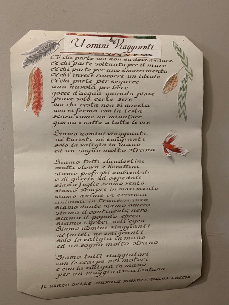 Uscita al centro accoglienza del Samaritano
