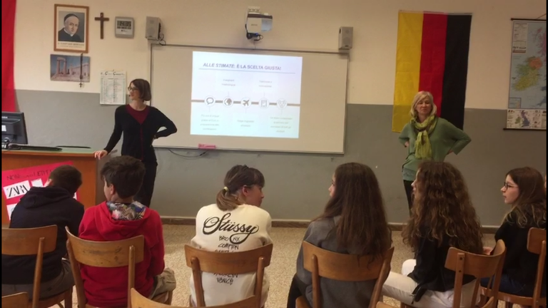 Open-day dei licei per le seconde medie delle Scuole alle Stimate