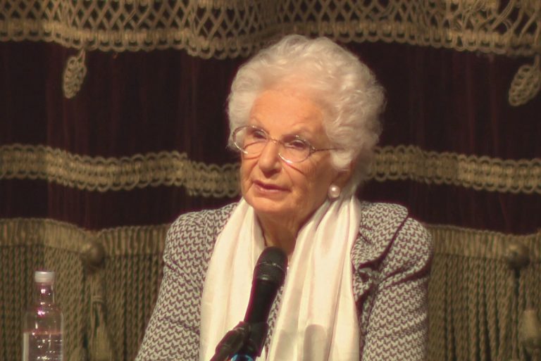 La lezione di vita della senatrice Segre