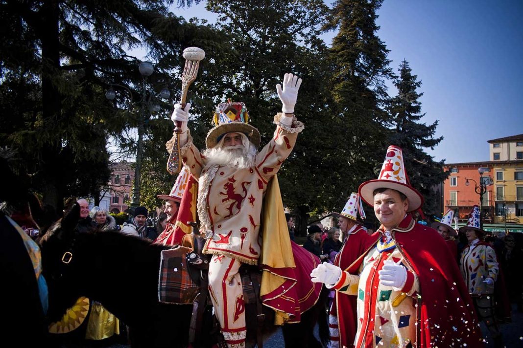 Papà del Gnoco, la maschera simbolo del Carnevale Veronese.
