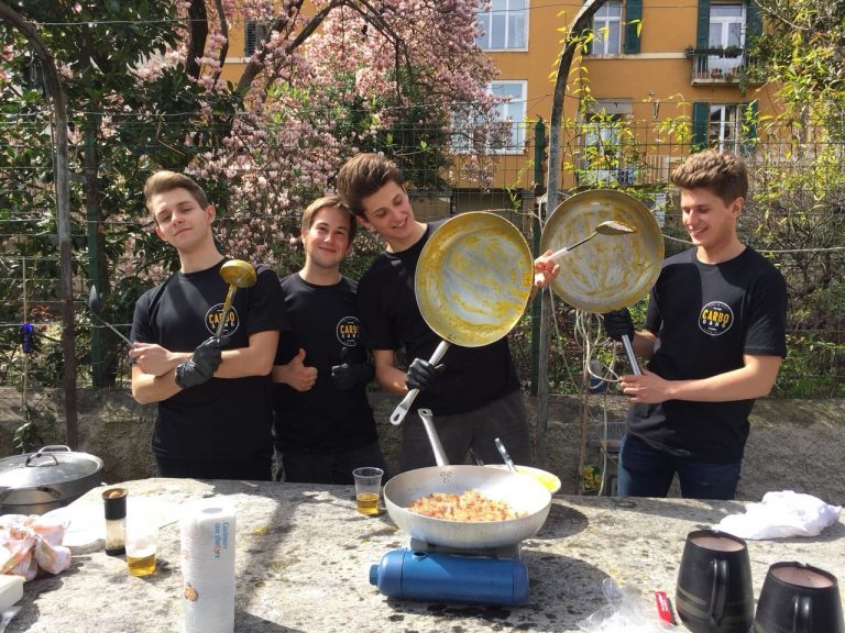 I paladini della carbonara: la “Carbo Gang”
