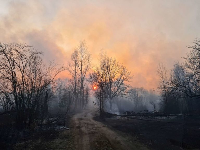 Incendio a Chernobyl: radiazioni alle stelle