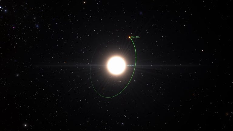 WASP-76b: il pianeta gassoso nel quale piove ferro