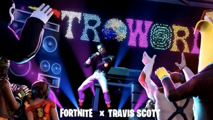 travis scott x fortnite