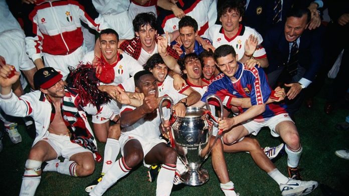 i festeggiamenti dei giocatori dopo la vittoria