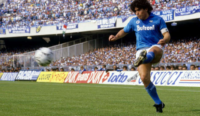 Maradona al San Paolo