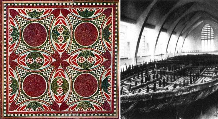 Mosaico della nave di Caligola