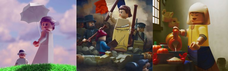 I capolavori dell’arte rifatti con le Lego