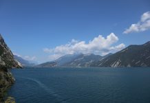 Maltempo: piena da record del lago di Garda