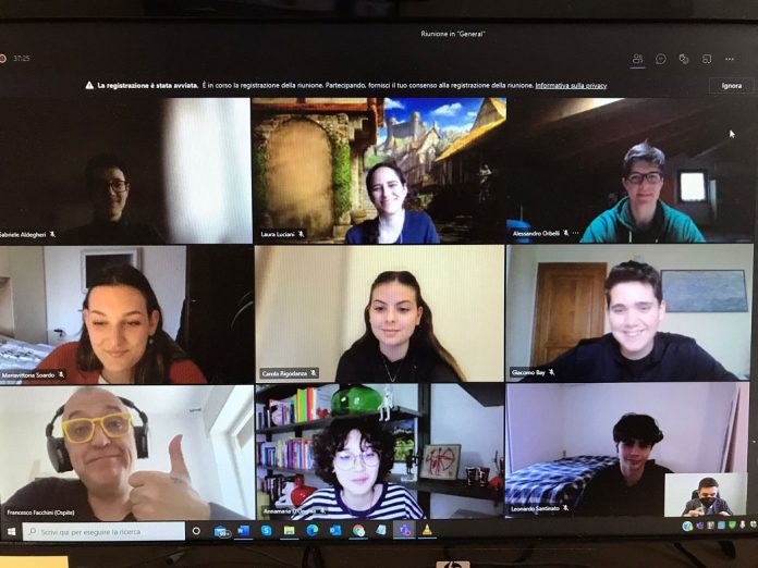 riunione di redazione L'incontro con Francesco Facchini.