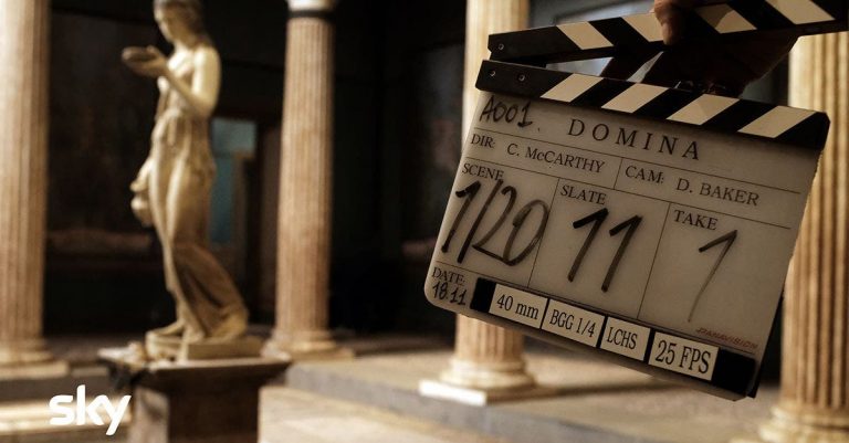 Dal set di Domina