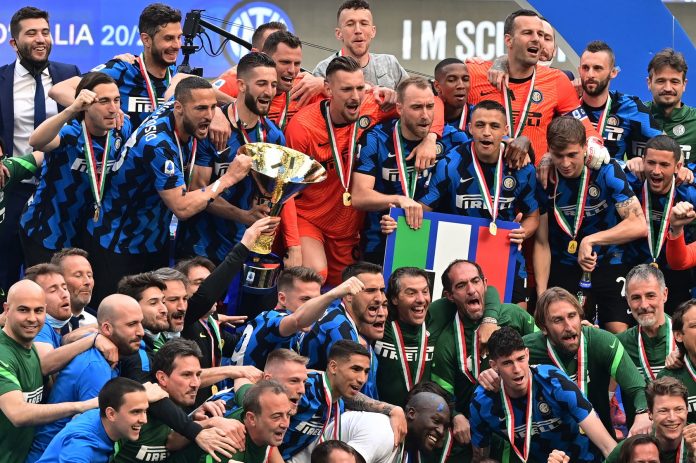 Inter festeggiamenti scudetto Inter Campione d'Italia 2021