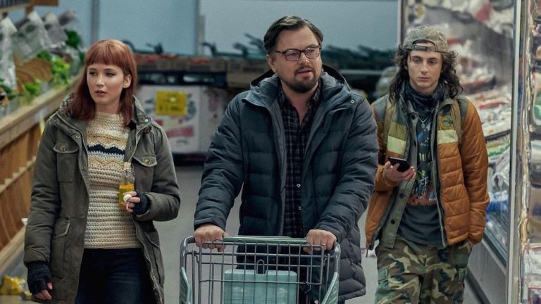 Una scena tratta dal film Dont'T look up
