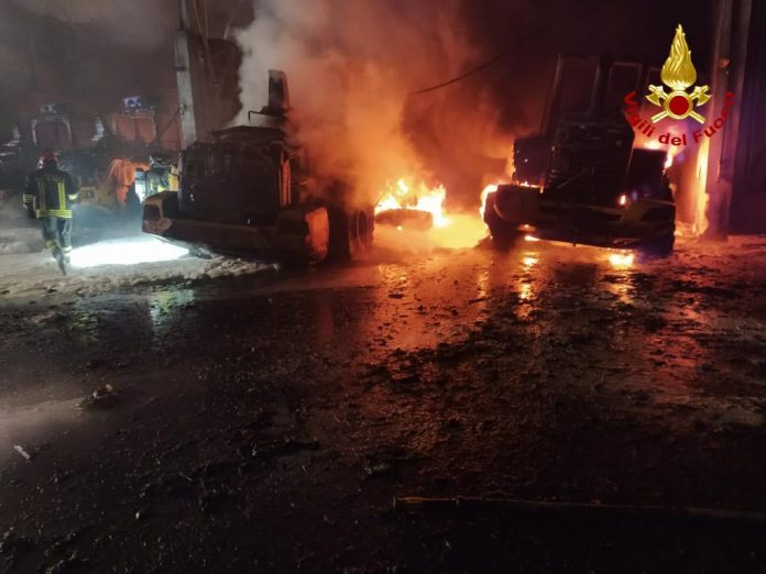 L'incendio di Isola della Scala