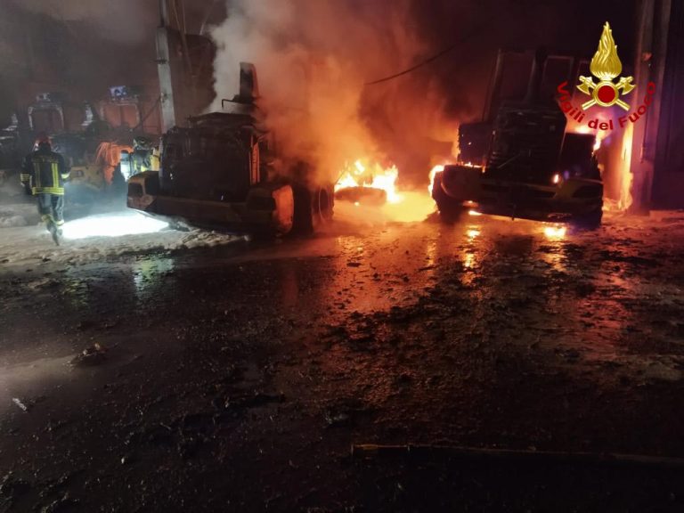 L'incendio di Isola della Scala