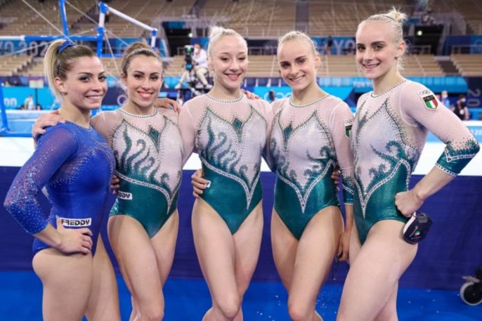 La Nazionale italiana di ginnastica artistica. (Foto: OA Sport)