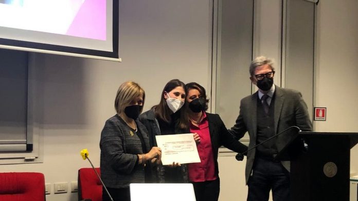 Giulia Borghesani, vincitrice del Premio Women First 2022