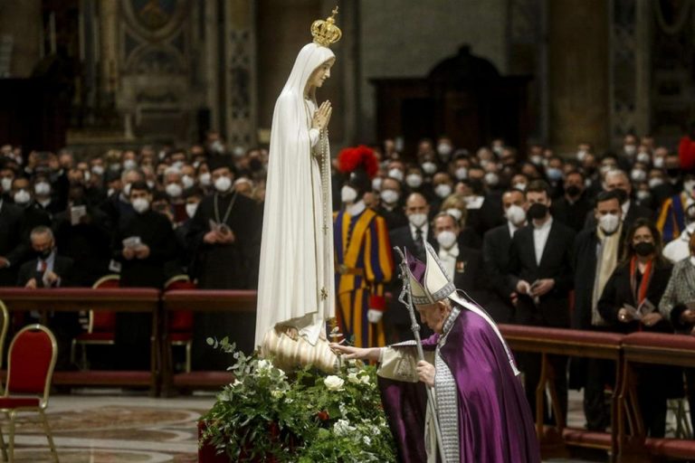 Consacrazione di Papa Francesco al Cuore Immacolato di Maria