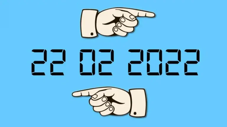 22/02/2022: una data enigmatica 