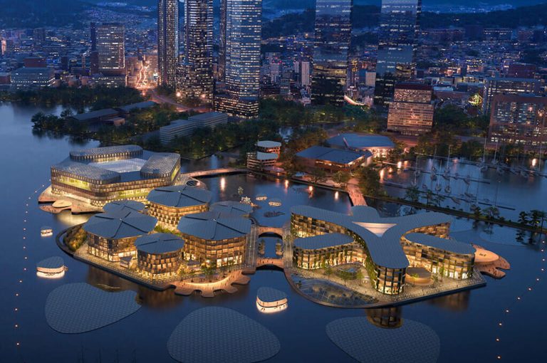 Oceanix: il primo prototipo di città galleggiante