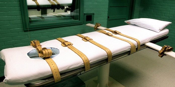 Un lettino per la pena di morte.