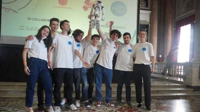 Premiazione avvenuta a Genova del Team Nao
