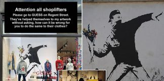 Banksy contro GUESS Banksy Vs Guess