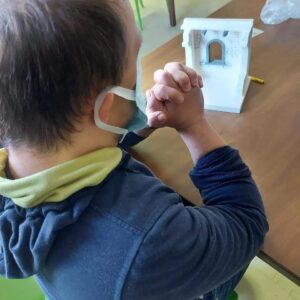 Uno dei piccoli partecipanti della Coperativa Faliero