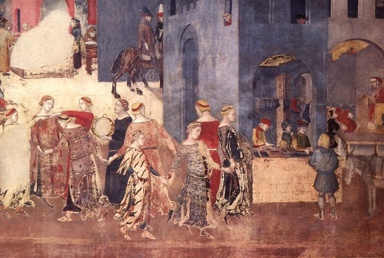 The rise of the merchant class in middle ages