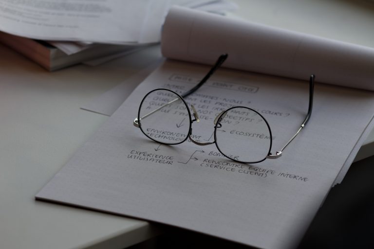 testo scritto su carta
