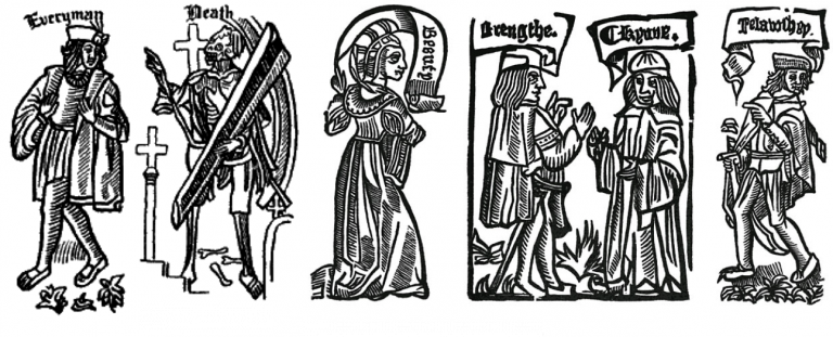 Elckerlijc or Everyman, who is the oldest?