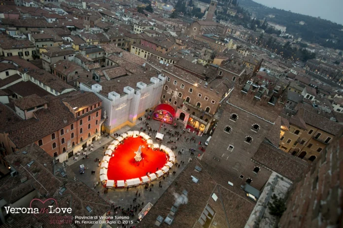 verona in love, piazza dei signori