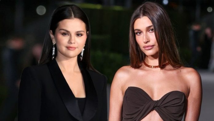 Hailey Bieber e Selena Gomez Hailey Bieber e Selena Gomez