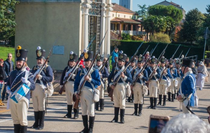 20231108 - immagine rievocazione 1 Un'immagine della rievocazione storica di Arcole.