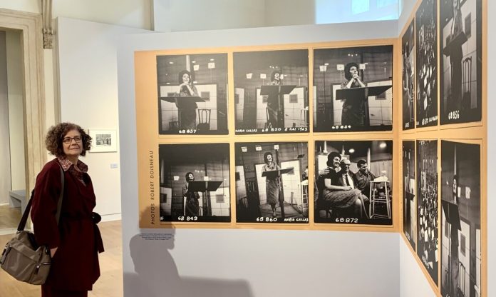 L'assessora alla Cultura Ugolini in visione del percorso espositivo - Robert Doisneau - mostra a Verona