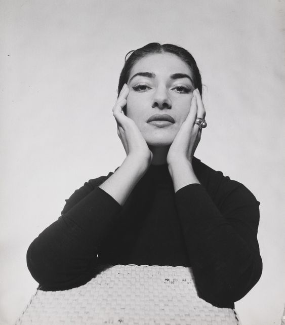 Maria Callas al culmine della sua carriera.
