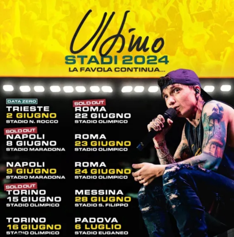 concerti ultimo 2024