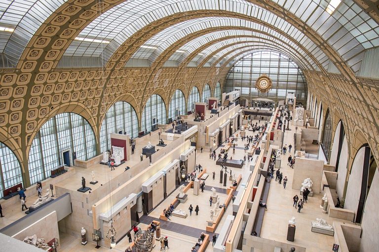 La hall principale del Museo D'Orsay.