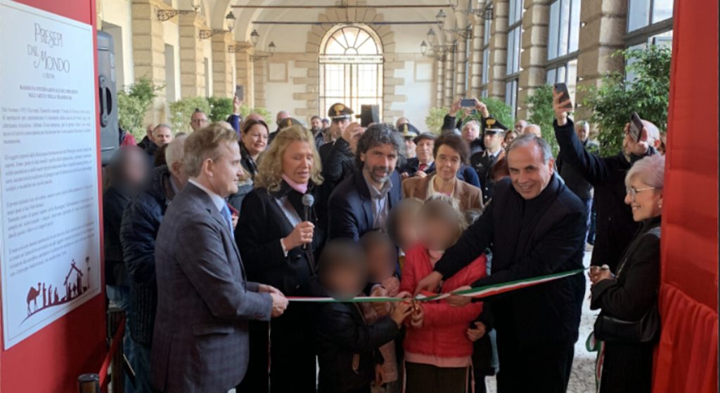 inaugurazione presepi verona