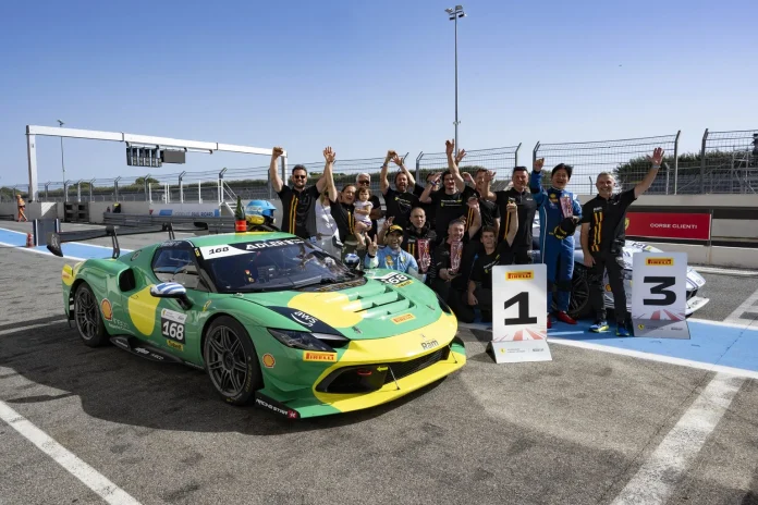 podio ferrari challenge