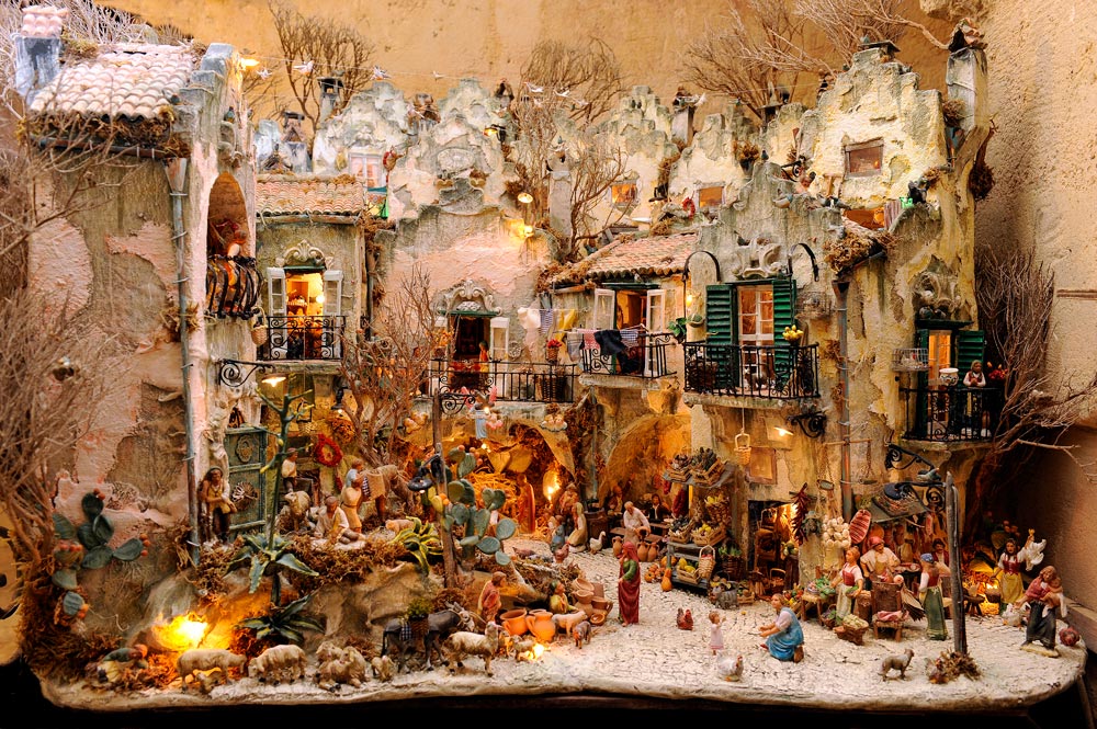 presepe nella Gran Guardia