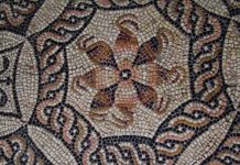 La Villa dei Mosaici di Negrar, un gioiello di storia romana immerso tra i vigneti Un mosaico dell Villa dei Mosaici
