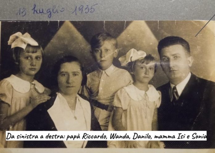 Una foto della famiglia Marceglia