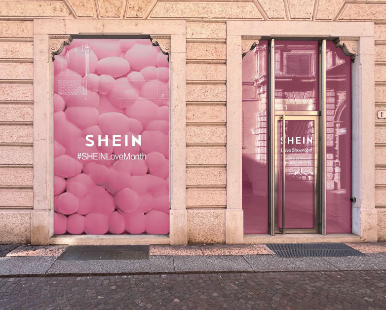Pop up store di SHEIN a Verona
