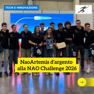 Il team di robotica delle @scuoleallestimate ancora sul podio di Italia!La squadra @naoartemis convince la giuria grazie al suo progetto innovativo, ma non solo:
“Il secondo posto alla NAO Challenge 2026 è il frutto dell’impegno e della passione che i nostri studenti hanno dimostrato anche oltre il normale orario scolastico. Come scuola, crediamo nel valore di queste attività, capaci di sviluppare competenze tecniche, collaborazione e spirito di iniziativa”, così conferma il prof. @giovanni.bellorio , che da anni guida i ragazzi durante questa incredibile esperienza.Complimenti e buona Festa della Repubblica!#naochallenge2026
#2giugno
