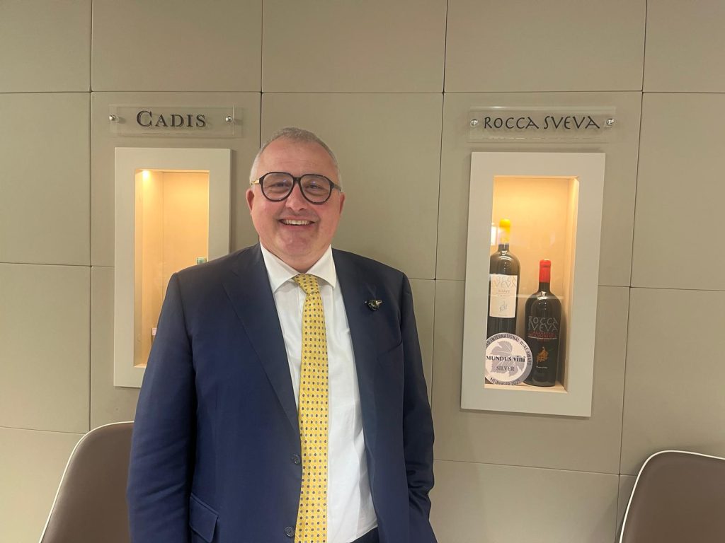 Alberto Marchisio, direttore generale della cantina Cadis 1898 di Soave