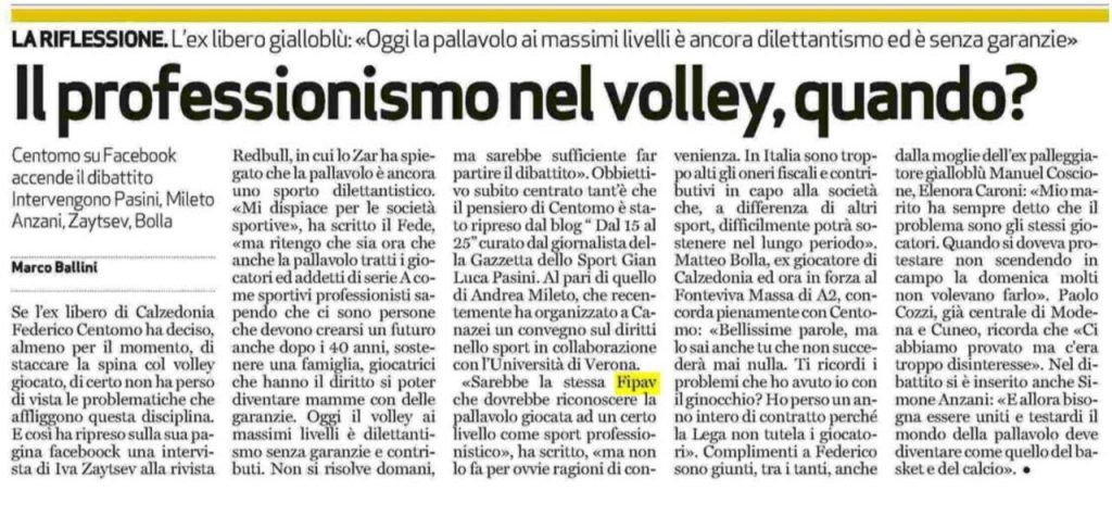 Le parole di Federico hanno scatenato un vero e proprio dibattito su Facebook