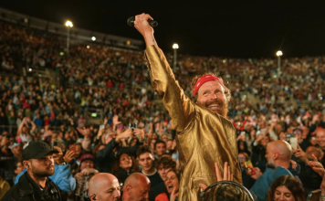 La primavera di Jovanotti al PalaJova 2025 Jovanotti durante il PalaJova 2025 a Verona