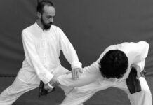 Quattro amici e una passione infinita per il kung fu e la difesa personale immagine di Sandro Bernardinello durante un suo allenamento